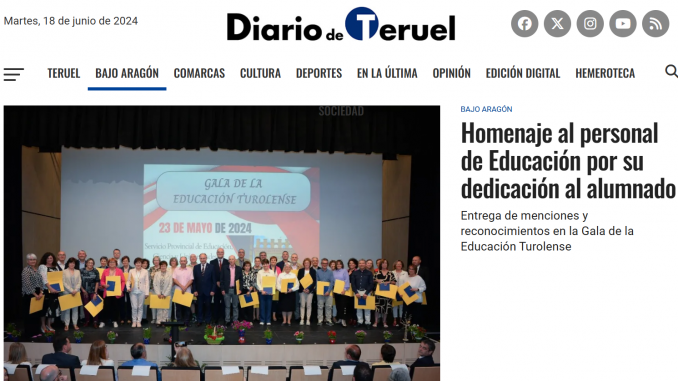 gala educación turolense