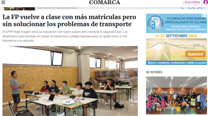 vuelta a clase fp